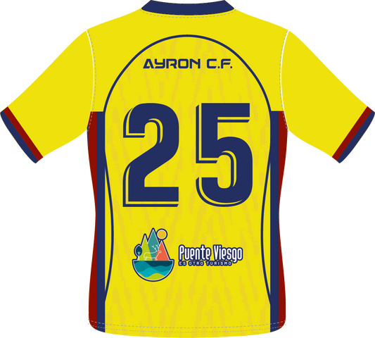 CAMISETA 2ª EQUIPACIÓN AYRON 2025/2026