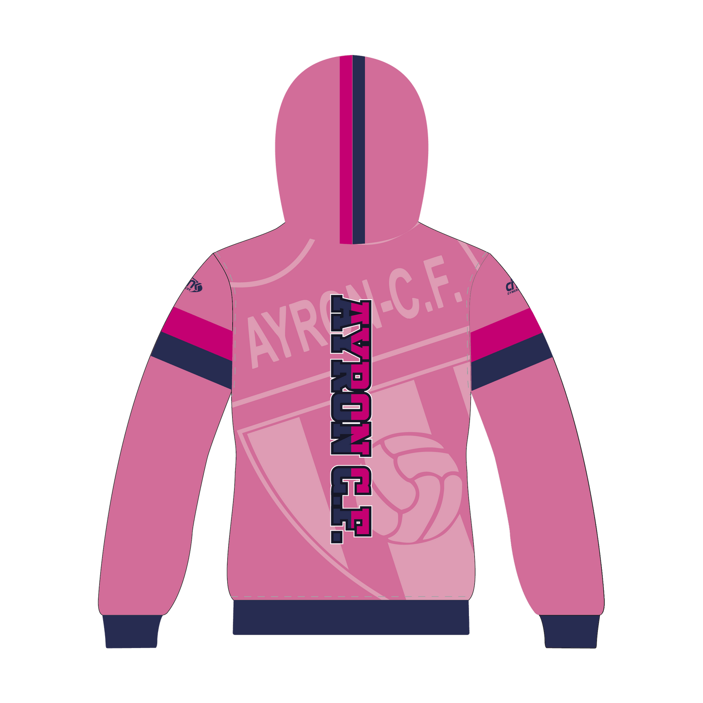 SUDADERA CAPUCHA ROSA AYRON
