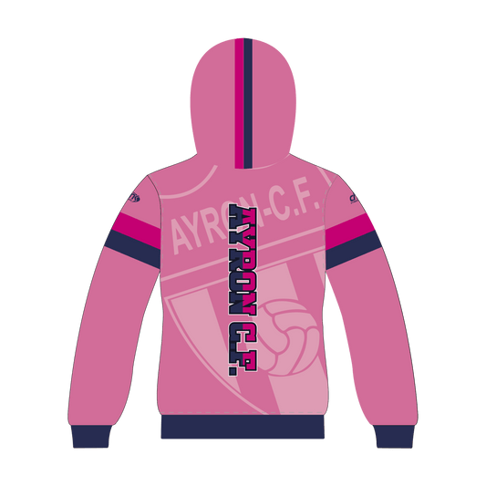 SUDADERA CAPUCHA ROSA AYRON