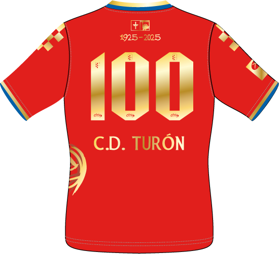 CAMISETA ROJA C.D. TURÓN