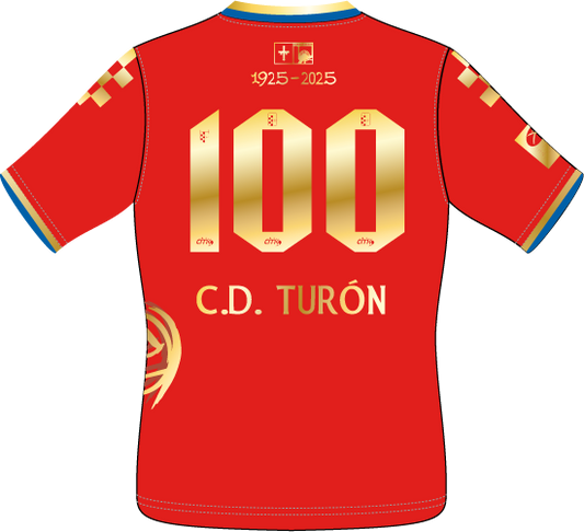 CAMISETA ROJA C.D. TURÓN