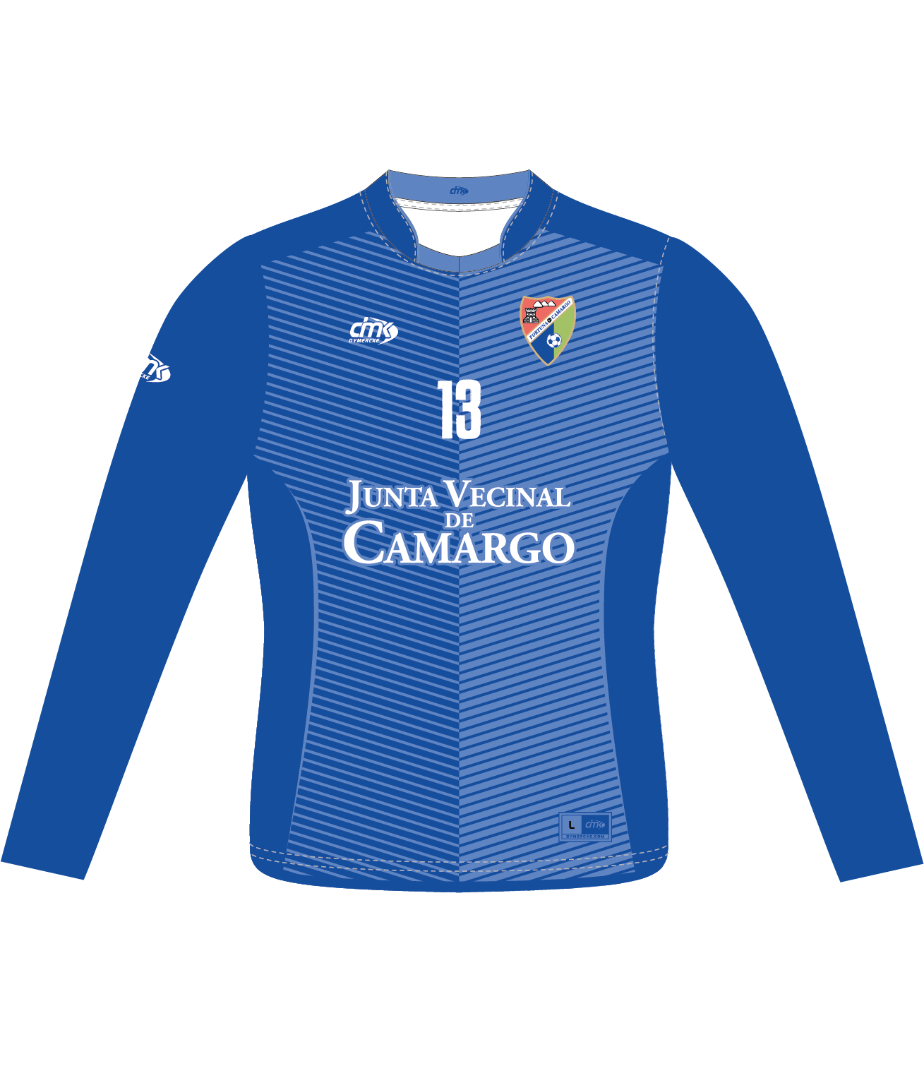 CAMISETA PORTERO AZUL