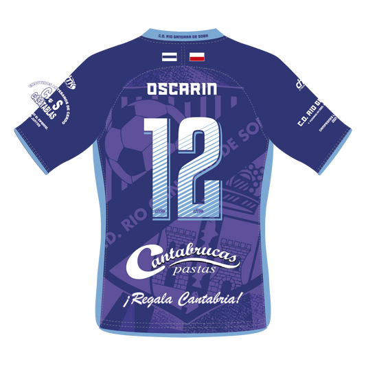 CAMISETA 1ªEQUIPACIÓN RÍO GÁNDARA DE SOBA