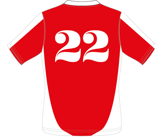 CAMISETA VINTAGE ROJA