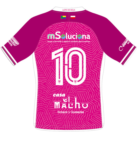 CAMISETA 1ª EQUIPACIÓN PORTERO ROSA LOPE DE VEGA