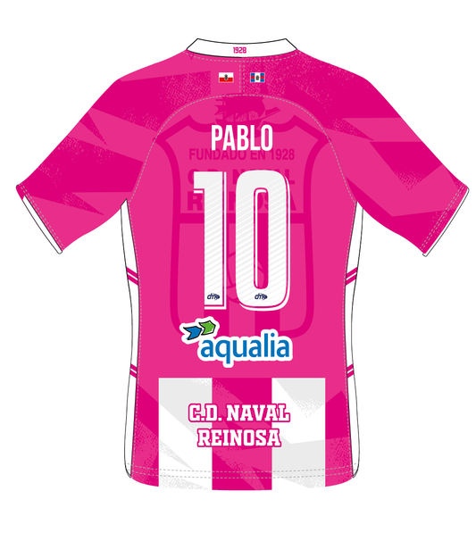 CAMISETA ROSA AFICIONADOS NAVAL