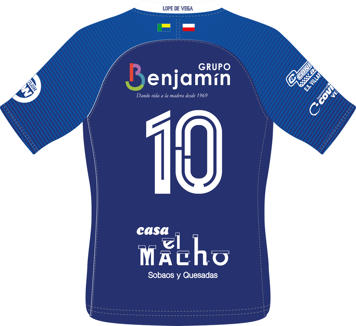 CAMISETA 1ª EQUIPACIÓN LOPE DE VEGA