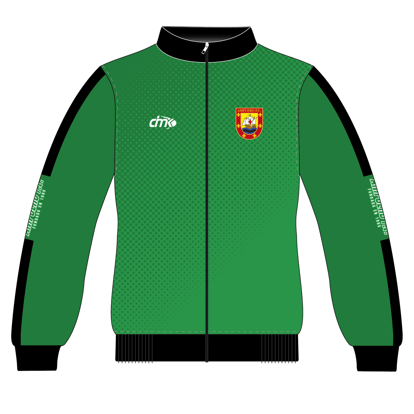 CHAQUETA DE CHANDAL AMPUERO F.C