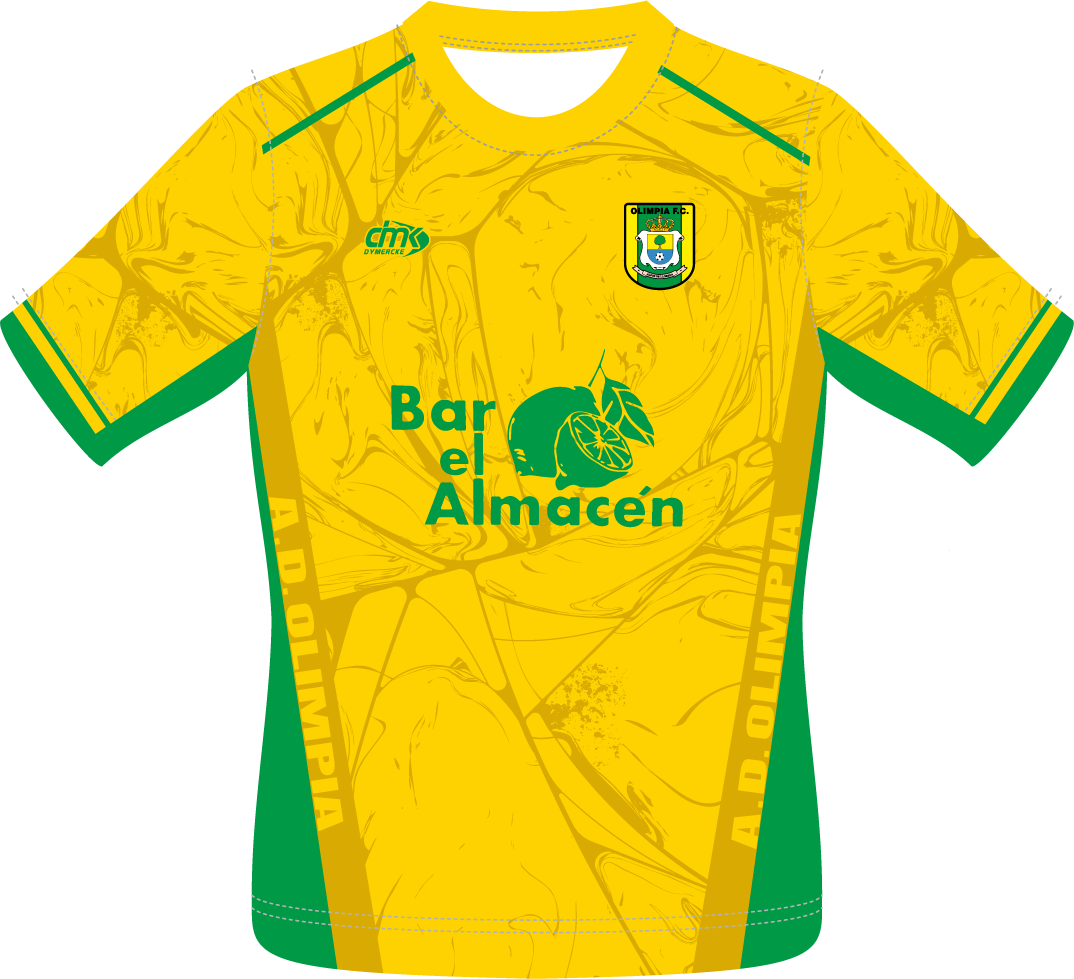 CAMISETA 1ª EQUIPACIÓN F.C. OLIMPIA