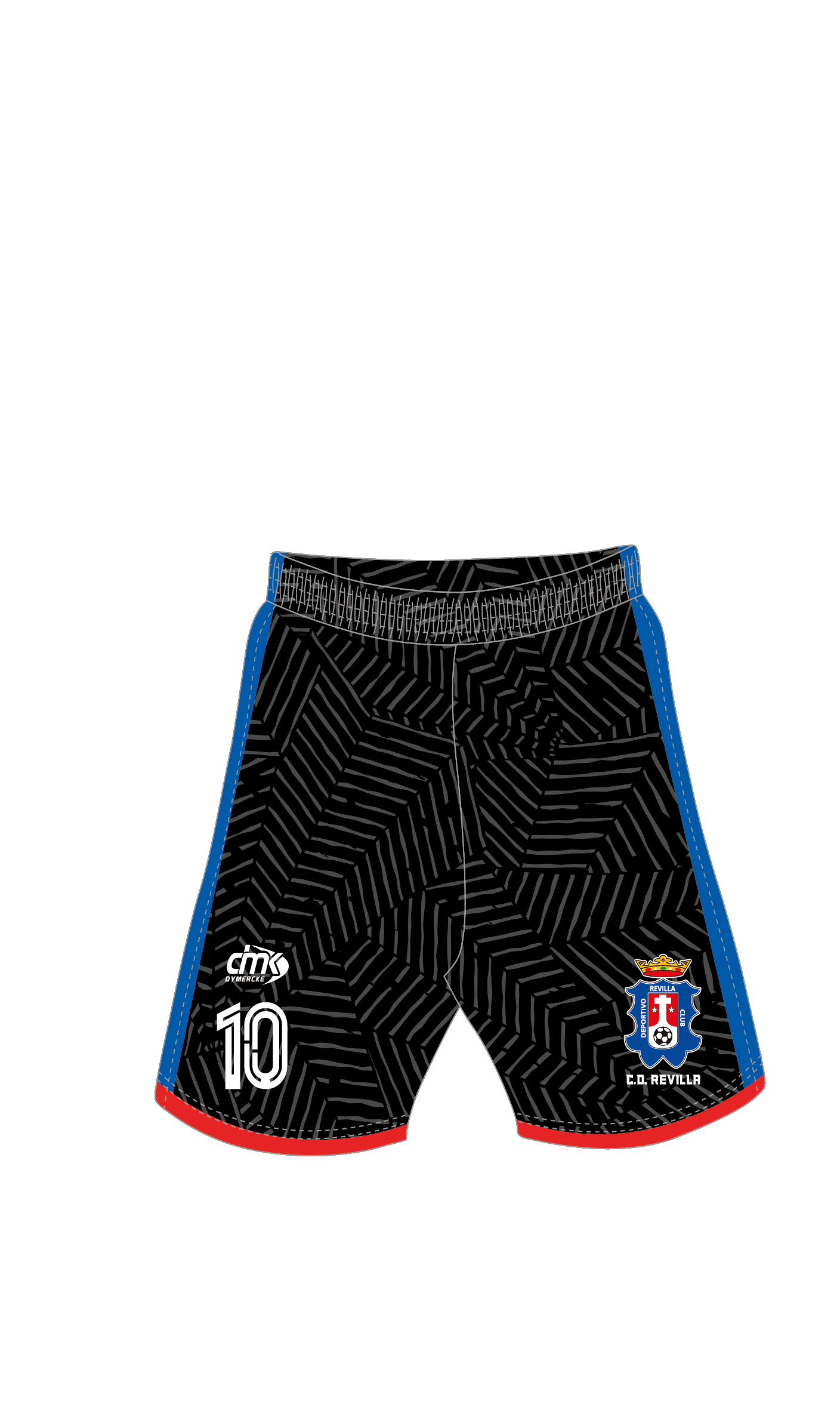 PANTALÓN EQUIPACIÓN NEGRA REVILLA