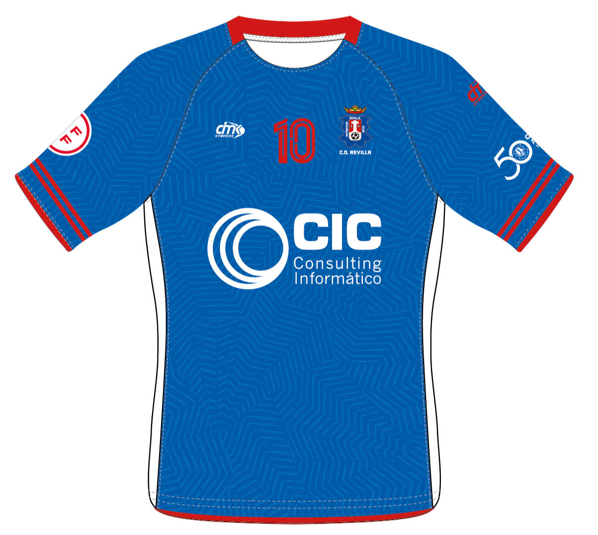 CAMISETA JUGAR AZUL