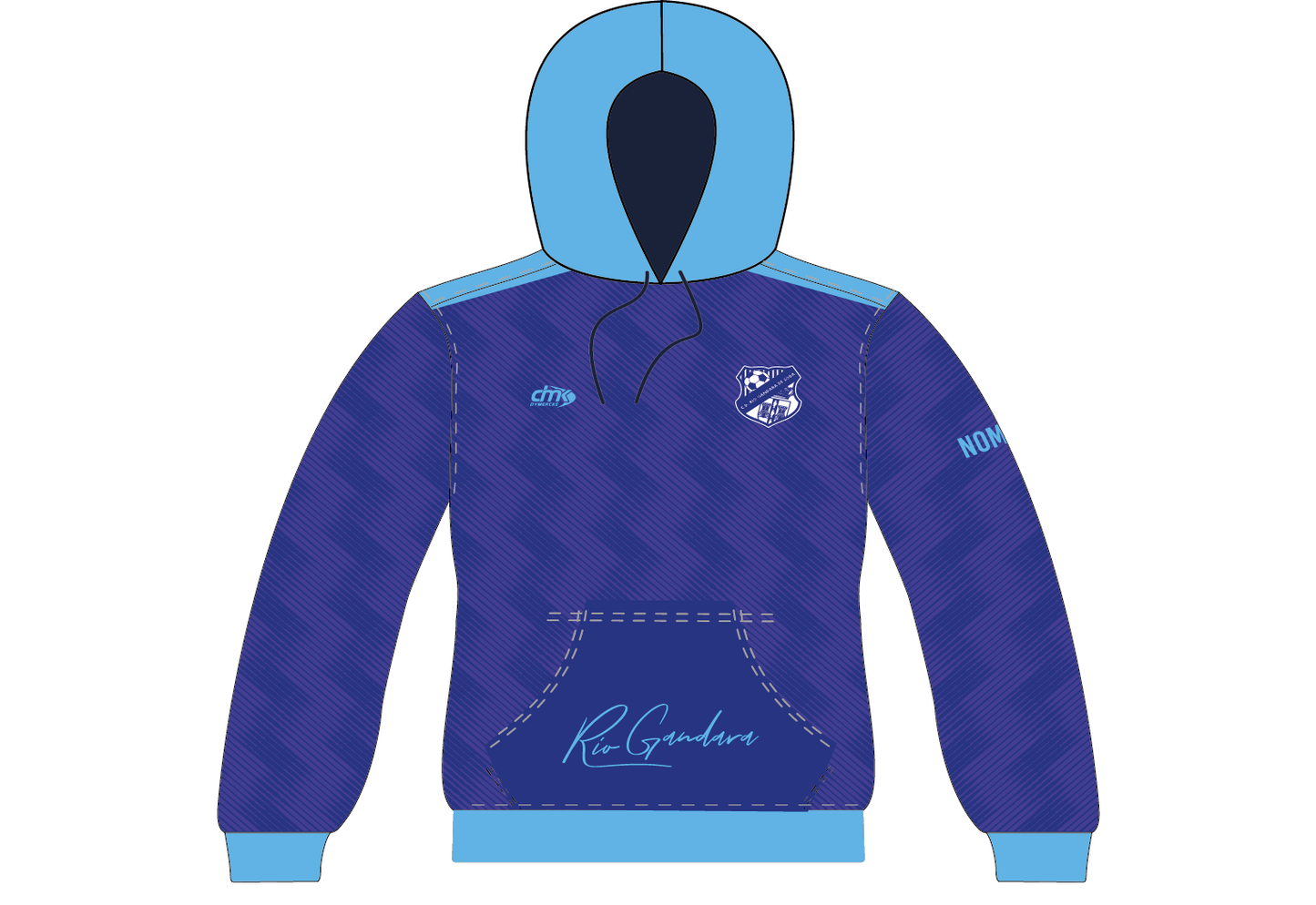 SUDADERA SUBLIMADA