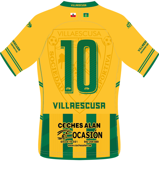 CAMISETA 1ª EQUIPACIÓN COCHES ALAN SD VILLAESCUSA