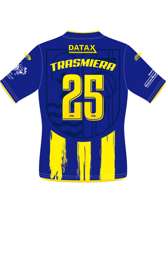CAMISETA 1ª EQUIPACIÓN AZUL Y AMARILLO TRASMIERA