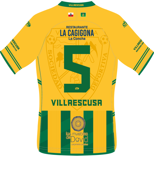 CAMISETA 1ª EQUIPACIÓN CAGIGONA SD VILLAESCUSA