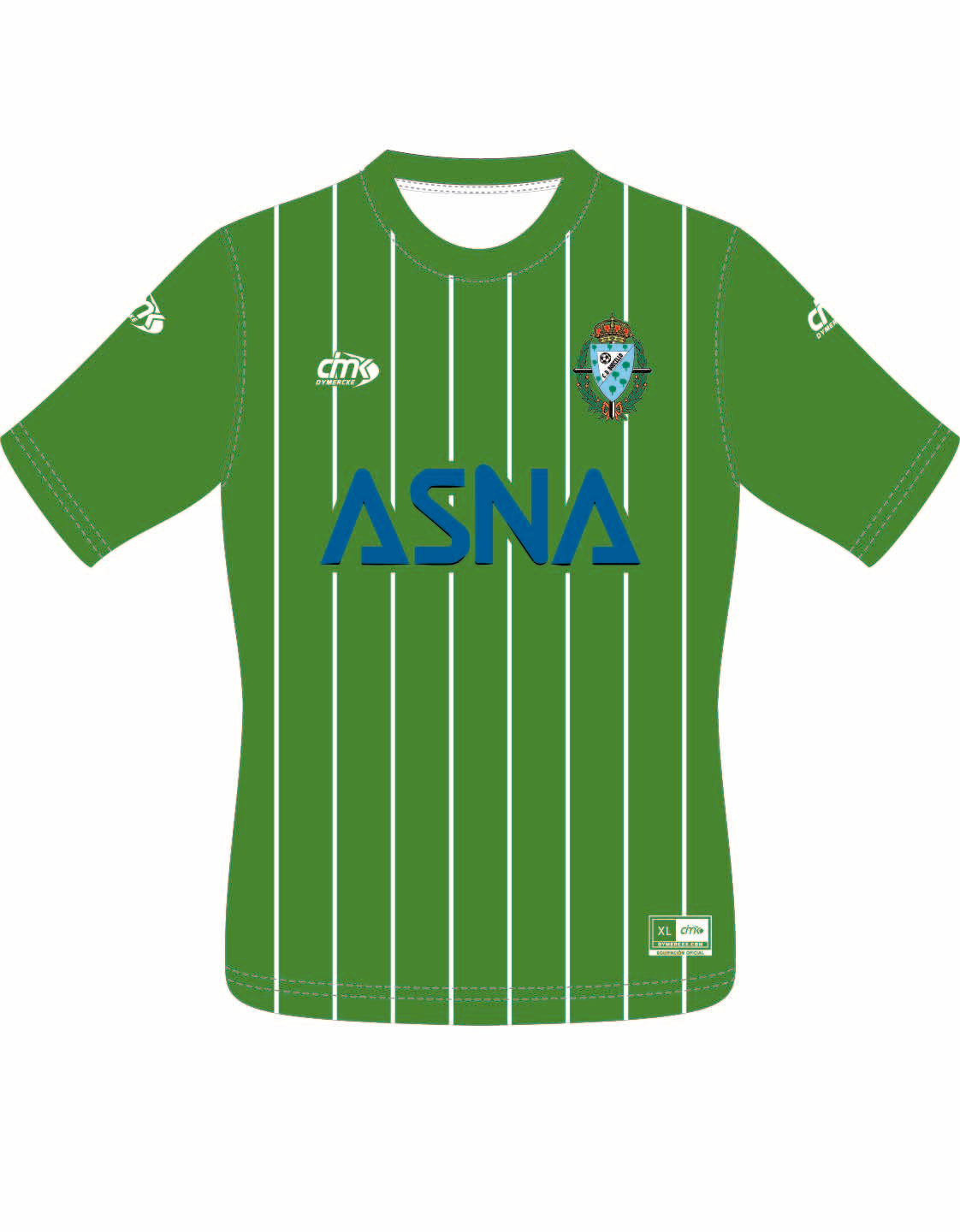 CAMISETA CADETE VERDE ASNA