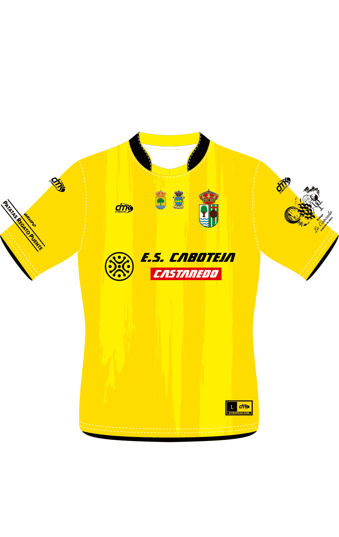 CAMISETA DE PORTERO AMARILLA TRASMIERA