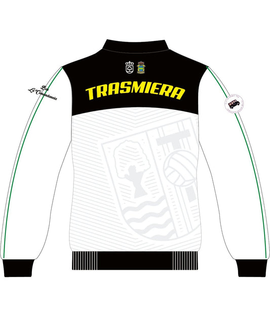 CHAQUETA CHANDAL BLANCA TRASMIERA