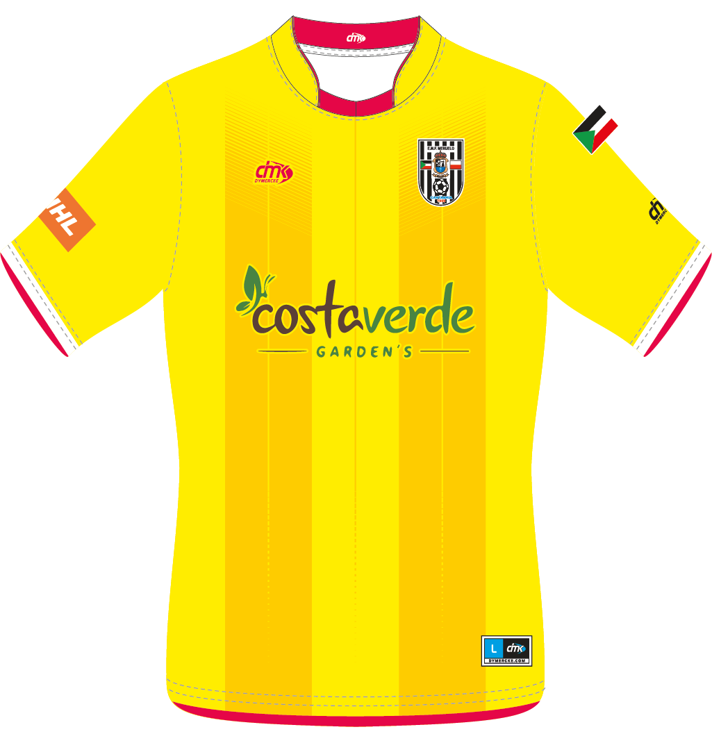 CAMISETA SUBLIMADA COSTAVERDE AMARILLA