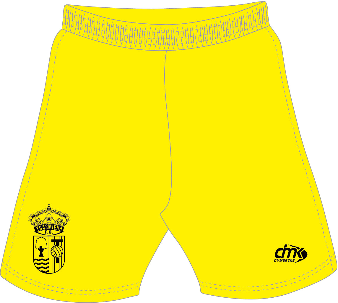PANTALON 1ª EQUIPACIÓN AMARILLO TRASMIERA