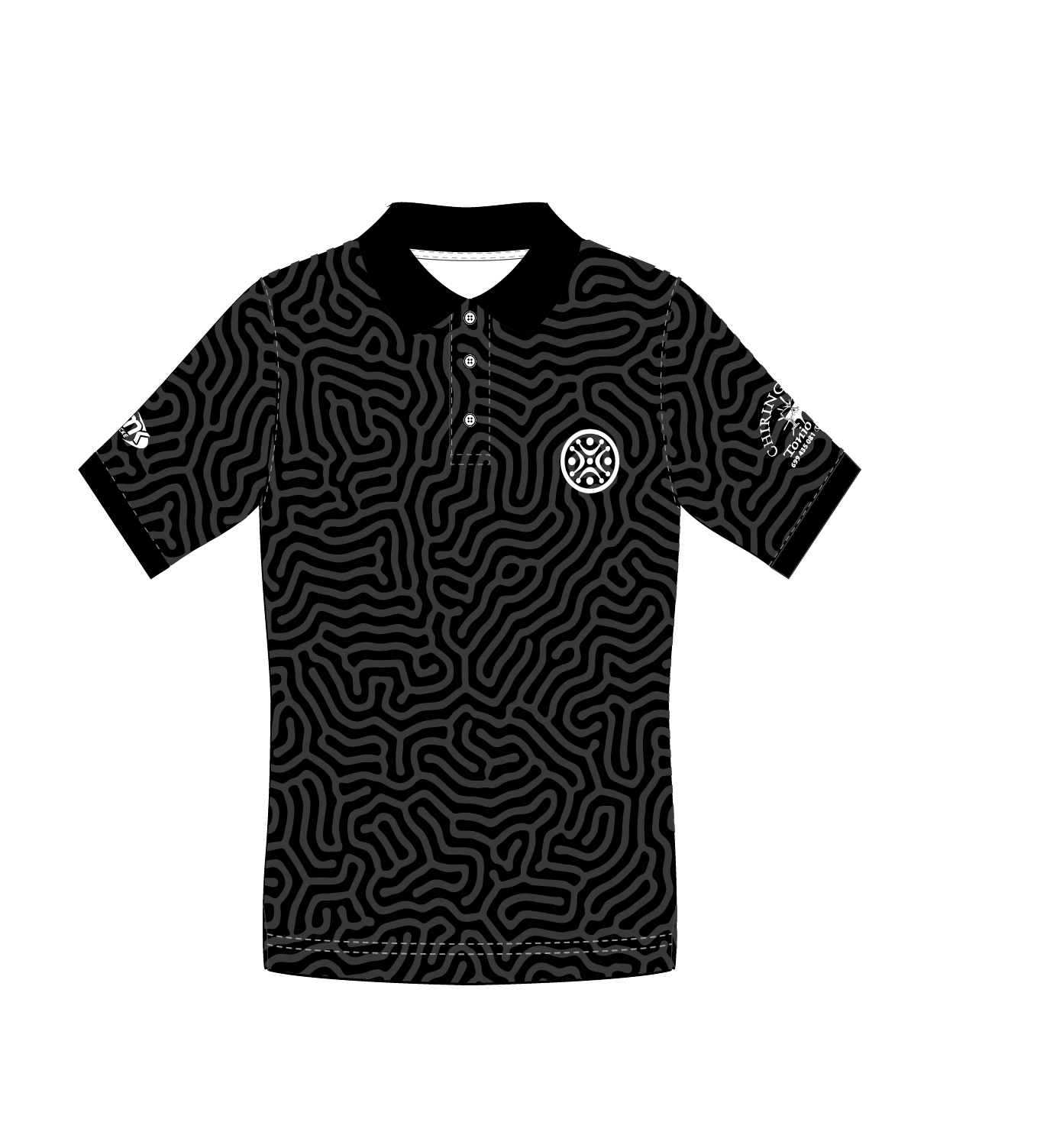 POLO SUBLIMADO NEGRO