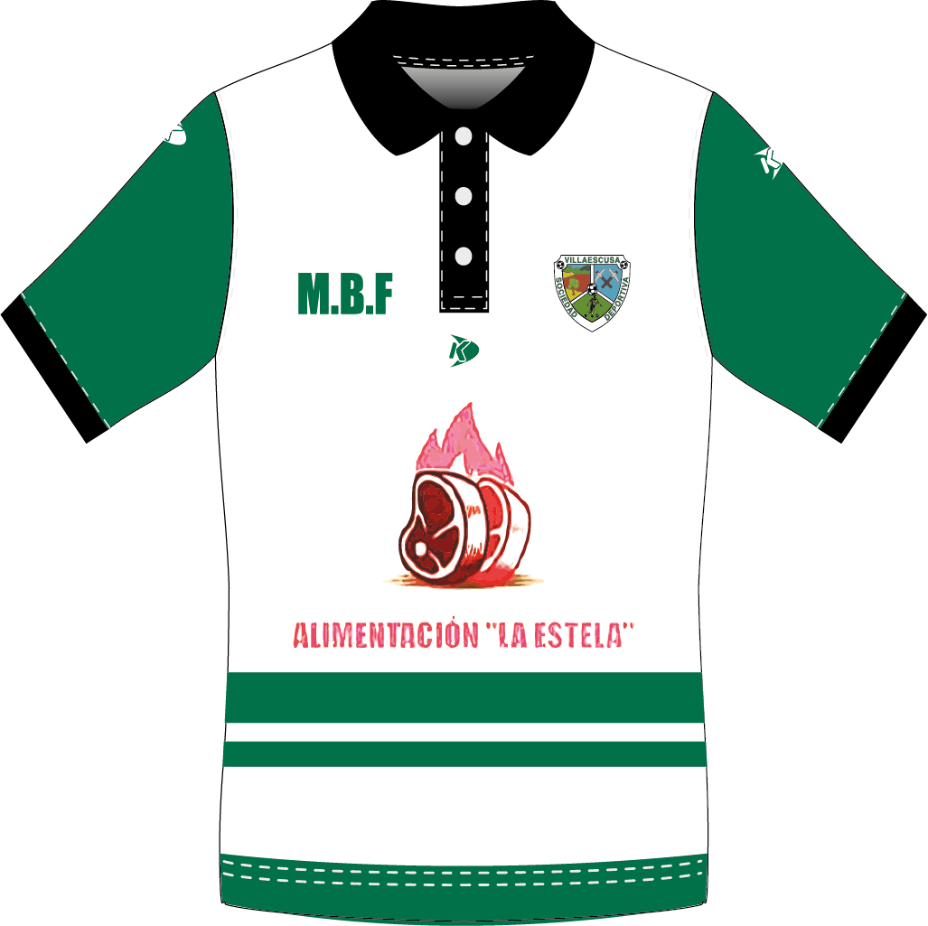 POLO MANGA RECTA SD VILLAESCUSA