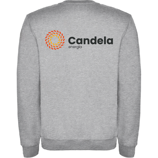 SUDADERA GRIS ESCUDO SD VILLAESCUSA