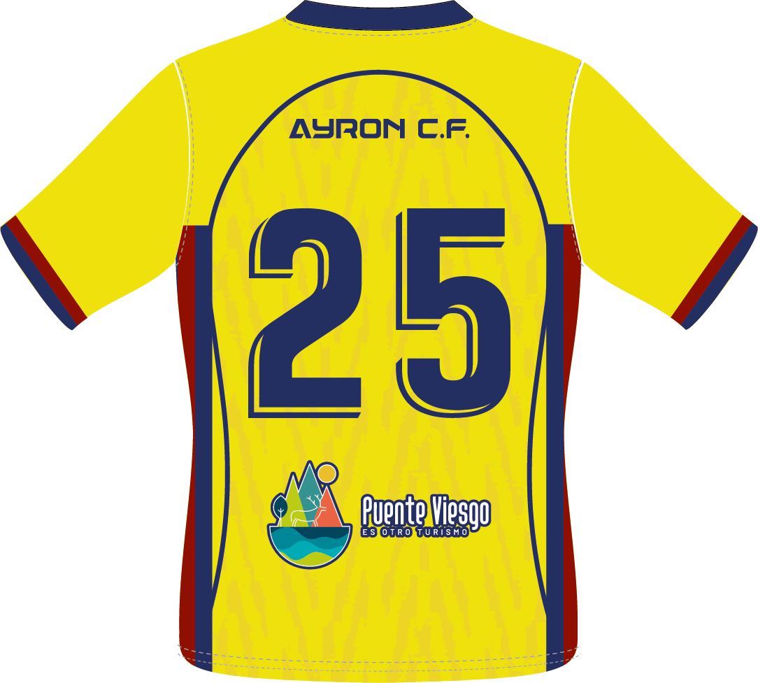 CAMISETA 2ª EQUIPACIÓN AYRON 2025/2026