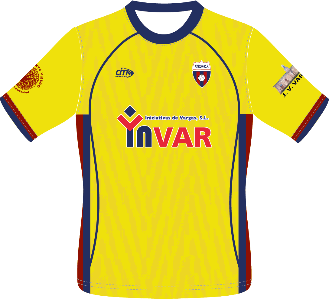 CAMISETA 2ª EQUIPACIÓN AYRON 2025/2026