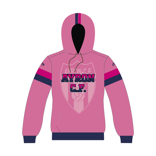 SUDADERA CAPUCHA ROSA AYRON