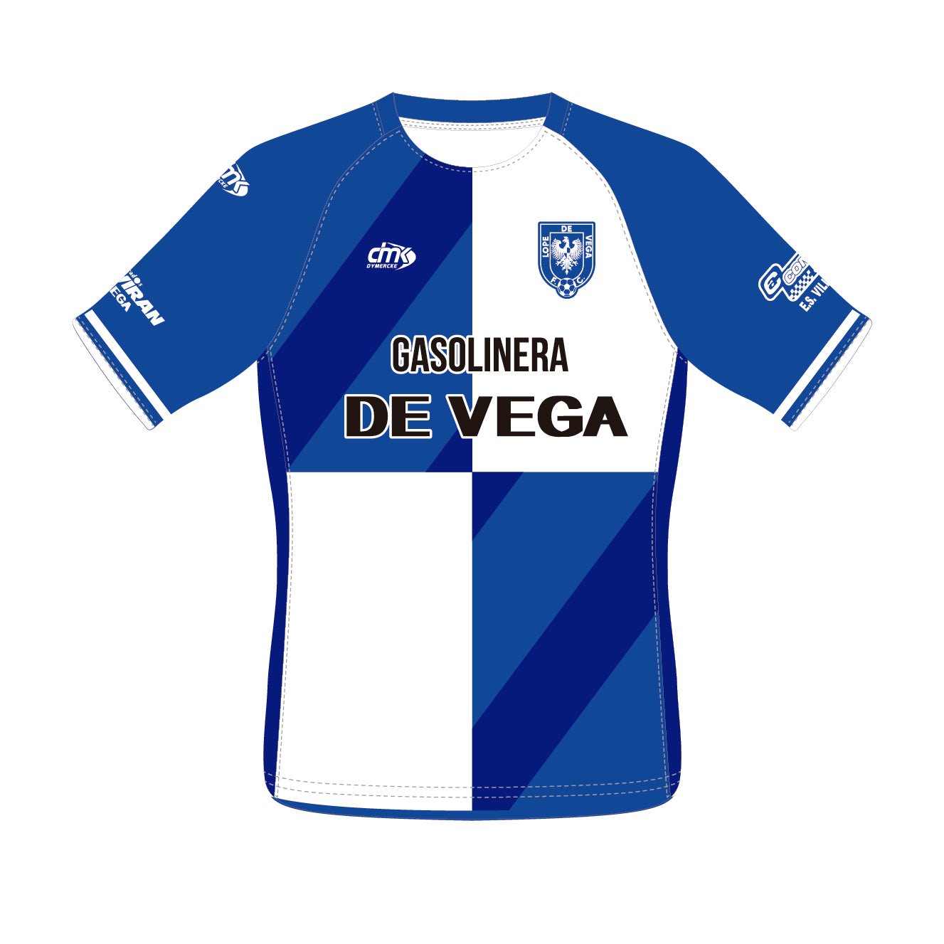 CAMISETA DE JUEGO AZUL LOPE DE VEGA