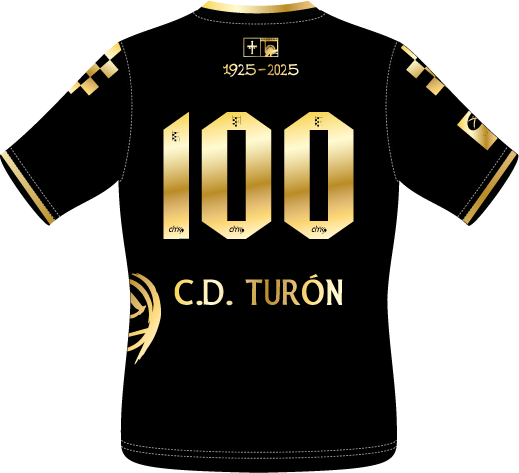 CAMISETA NEGRA C.D. TURÓN