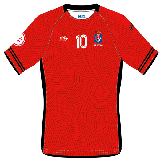CAMISETA PORTEROS ROJA REVILLA