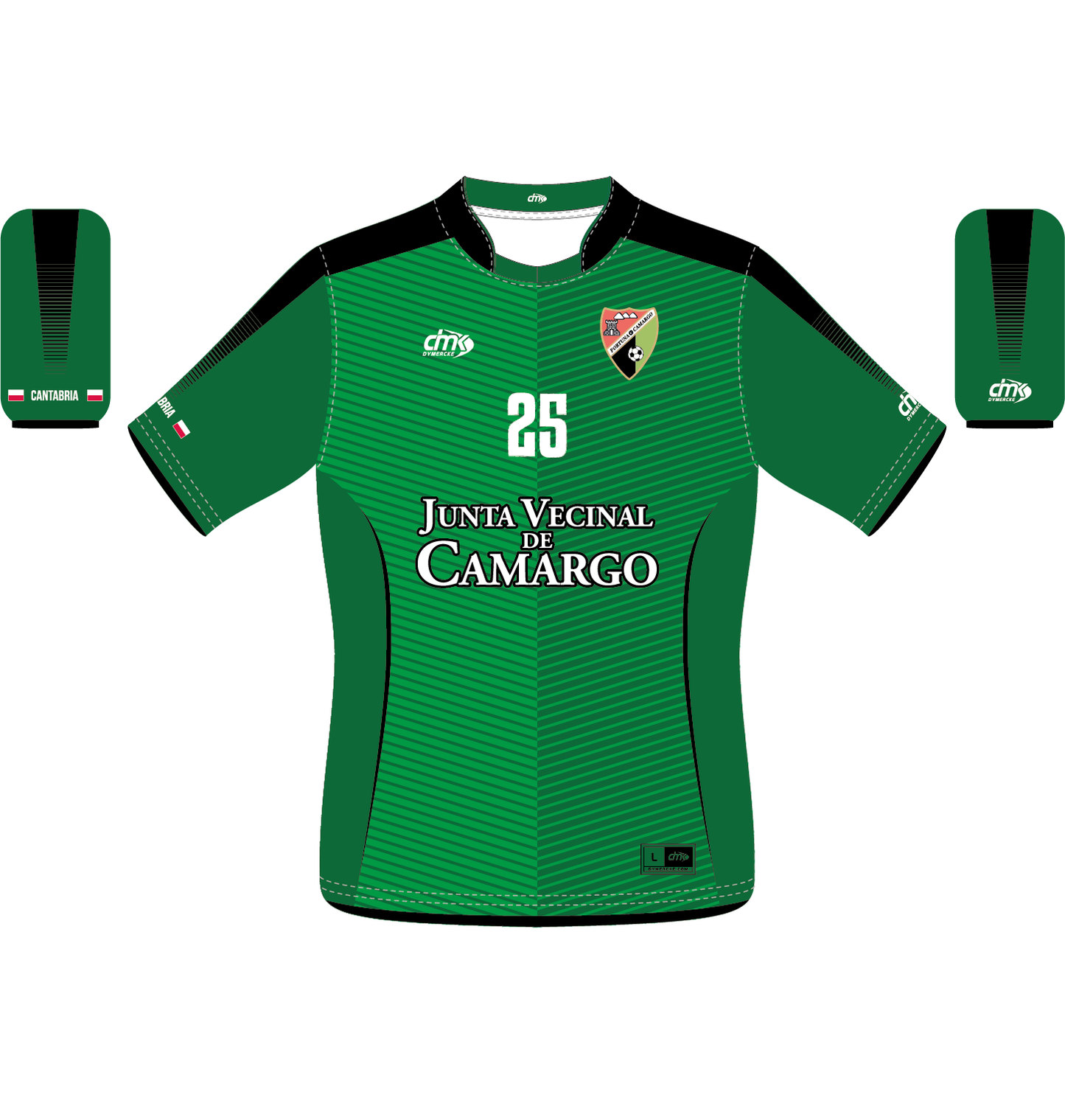 CAMISETA DE JUEGO VERDE