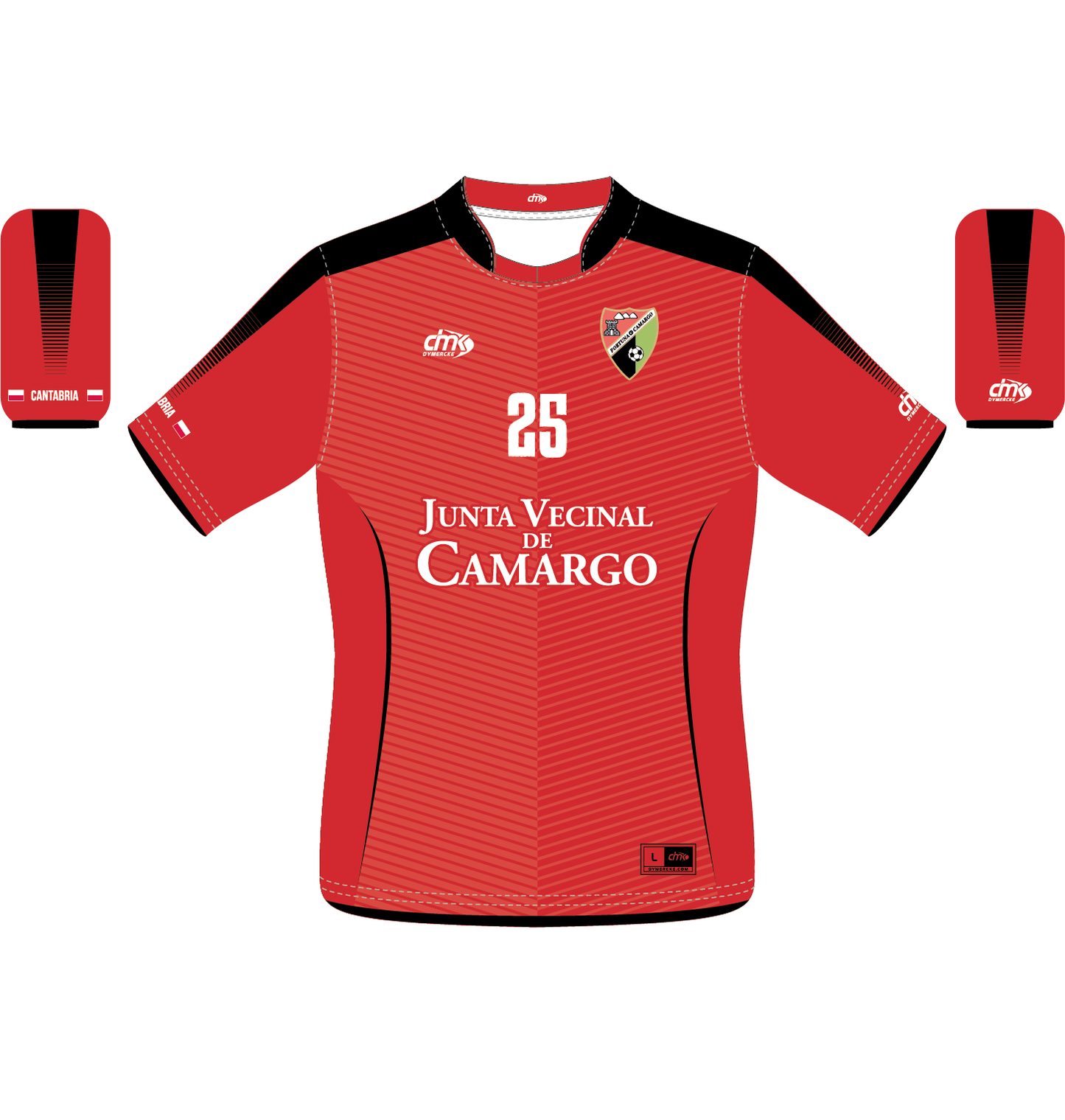 CAMISETA DE JUEGO ROJA