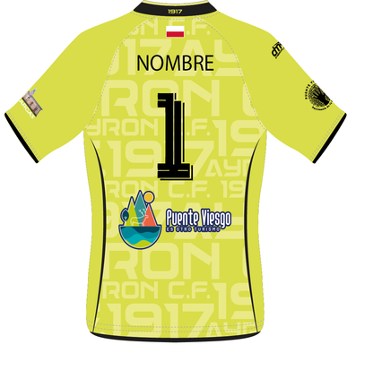 CAMISETA EQUIPACIÓN PORTERO AMARILLA AYRON