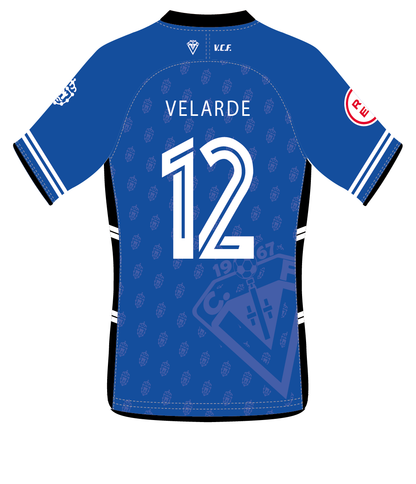 CAMISETA EQUIPACIÓN PORTERO AZUL VELARDE C.F.