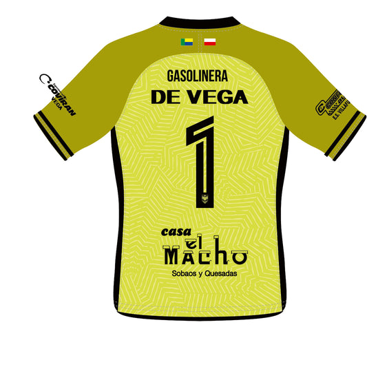 CAMISETAEQUIPACIÓN AMARILLA LOPE DE VEGA
