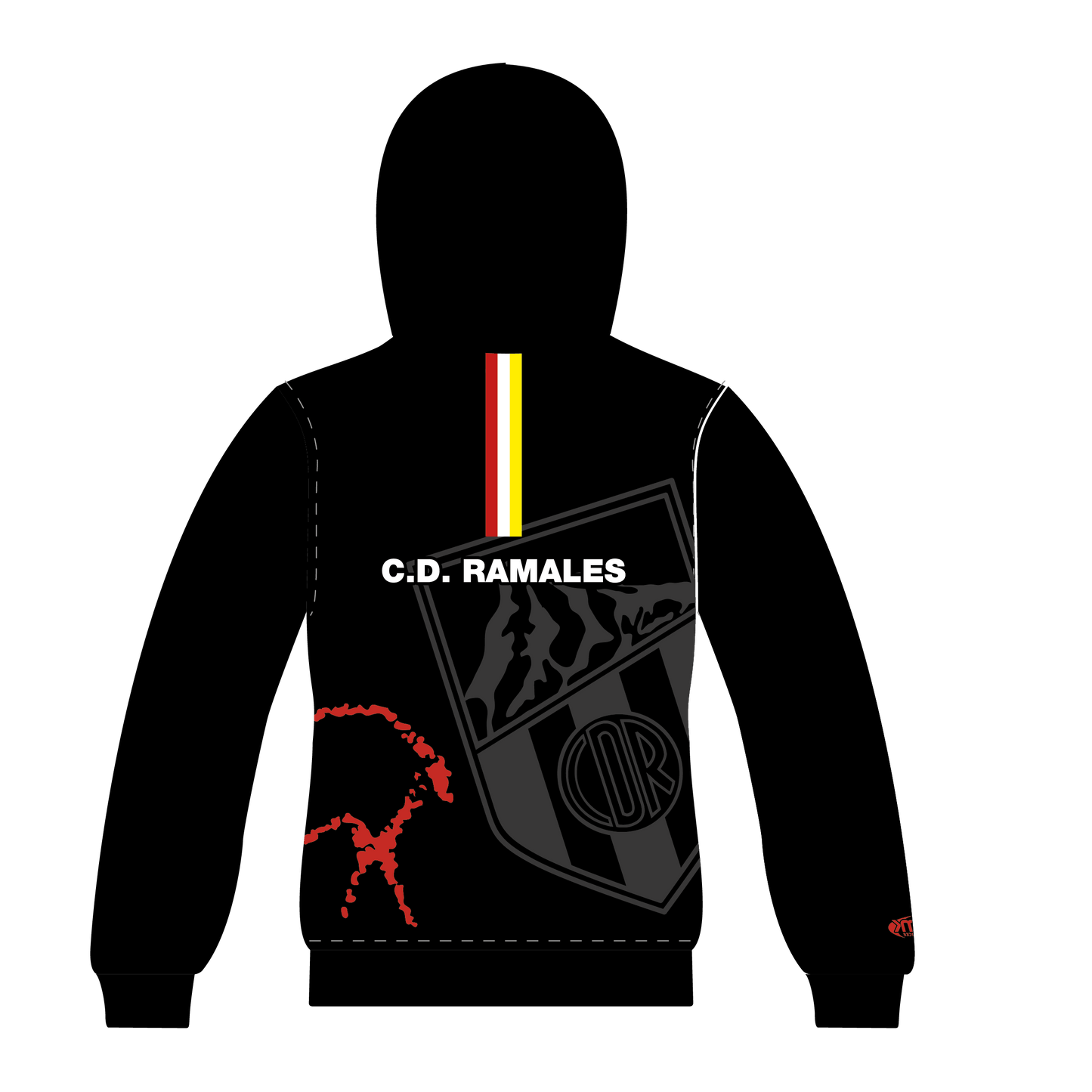 SUDADERA CAPUCHA C.D RAMALES