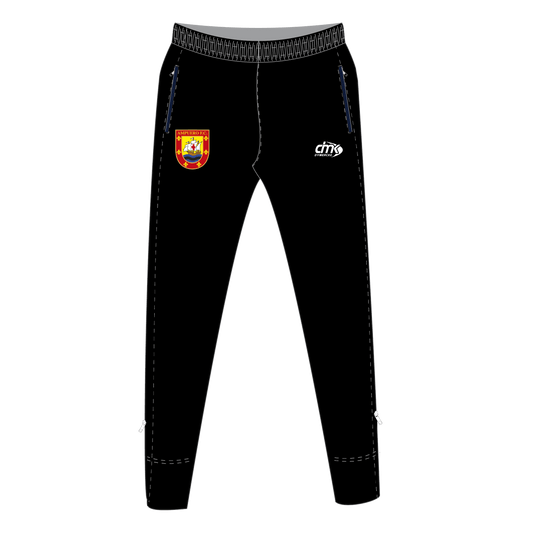 PANTALÓN DE CHANDAL NEGRO AMPUERO F.C