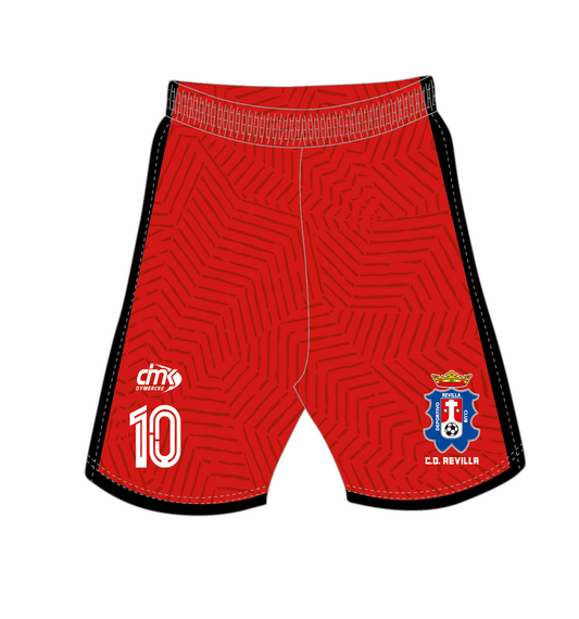 PANTALÓN EQUIPACIÓN PORTERO ROJA REVILLA