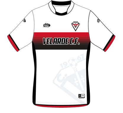 CAMISETA EQUIPACION BLANCA VELARDE C.F.