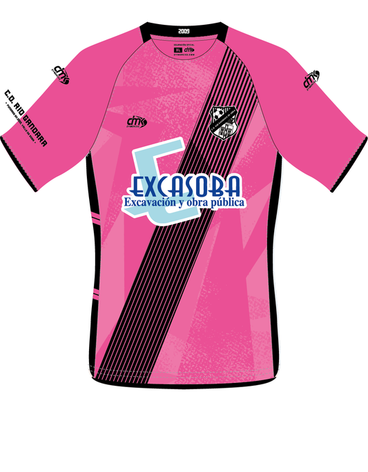 CAMISETA EQUIPACIÓN ROSA