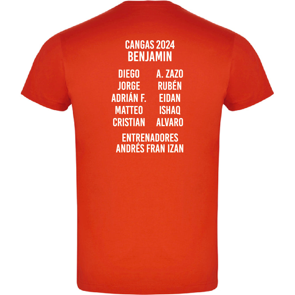 CAMISETA BENJAMIN ROJA HUMANES