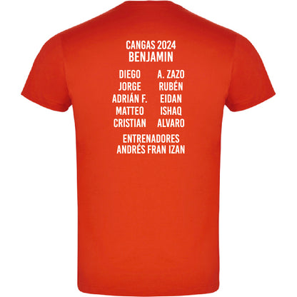 CAMISETA BENJAMIN ROJA HUMANES