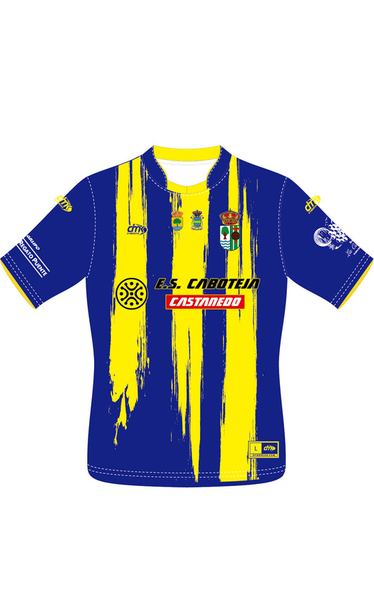 CAMISETA 1ª EQUIPACIÓN AZUL Y AMARILLO TRASMIERA
