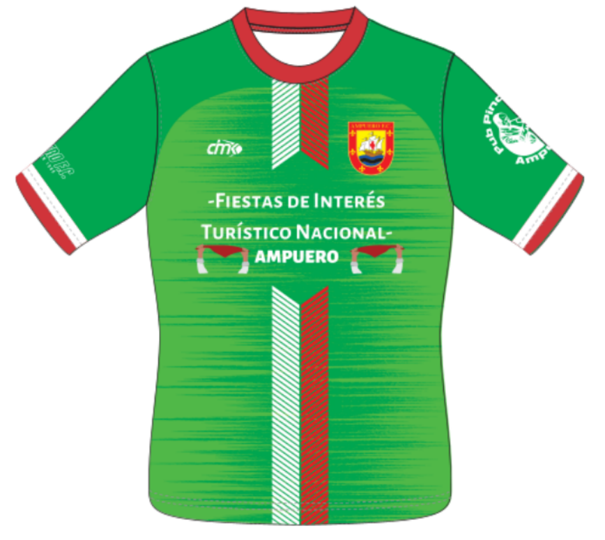 CAMISETA PRIMERA EQUIPACIÓN AMPUERO FC