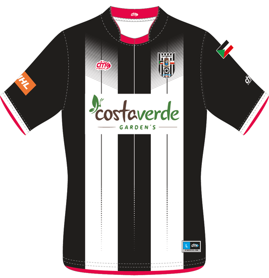 CAMISETA SUBLIMADA COSTAVERDE NEGRA Y BLANCA