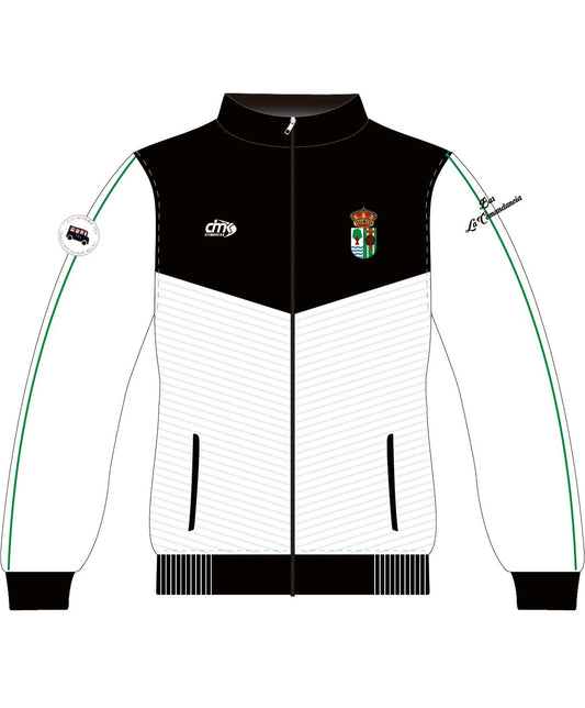 CHAQUETA CHANDAL BLANCA TRASMIERA