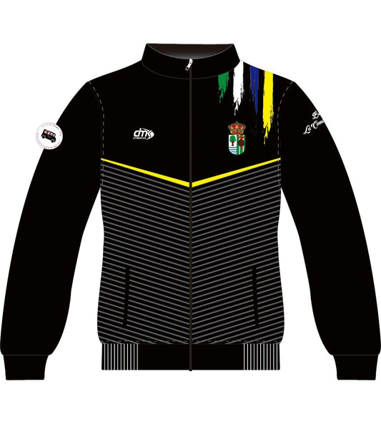 CHAQUETA CHANDAL NEGRA TRASMIERA